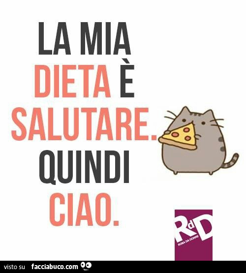 la mia dieta