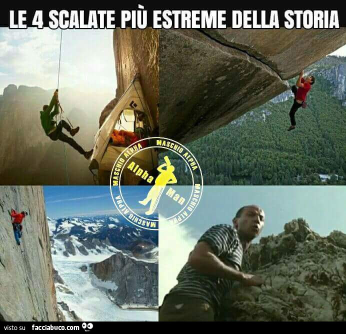 Le 4 scalate più estreme della storia