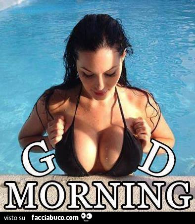 Good Morning con le tette