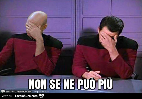 Non se ne può più