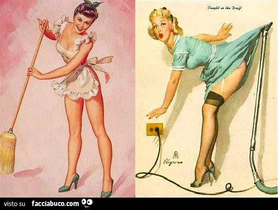 Foto vintage sexy delle pin up