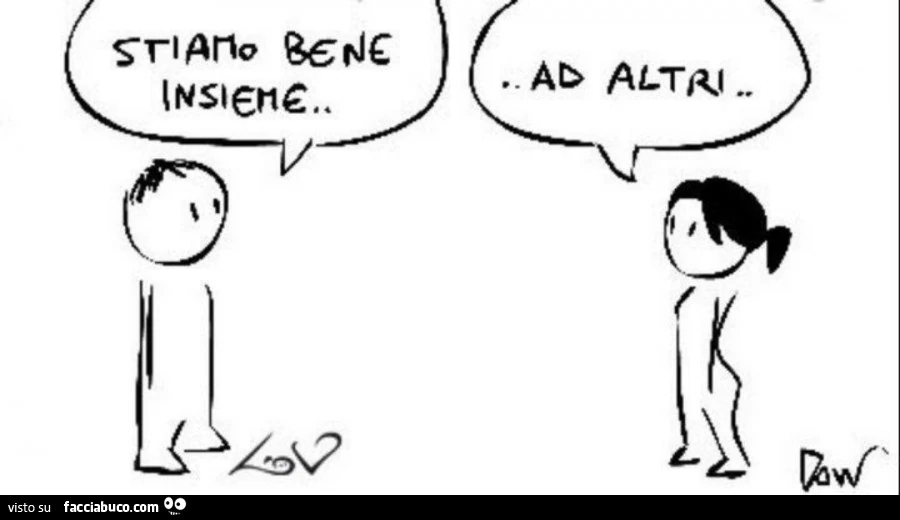 Stiamo bene insieme&hellip; ad altri