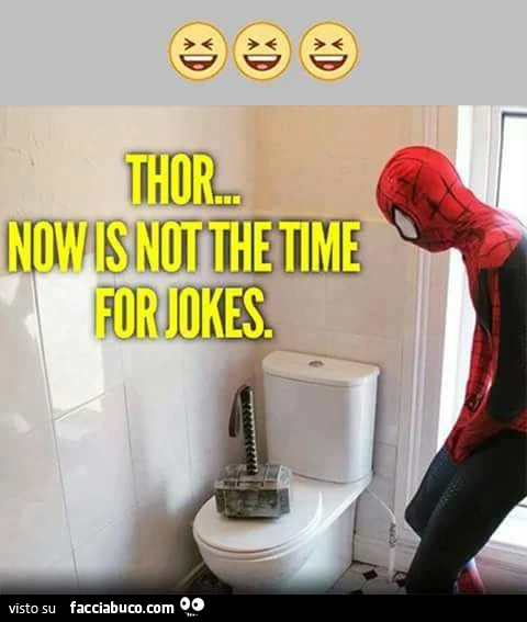 Thor&hellip; Now is not the time for jokes