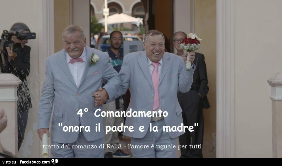 4° comandamento. Onora il padre e la madre