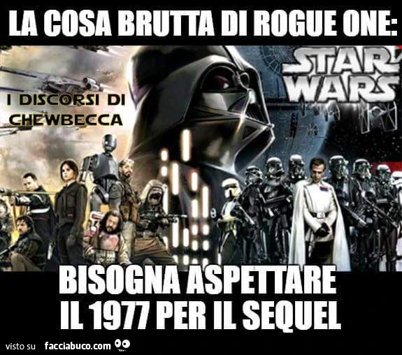 La Cosa Brutta di Rogue One