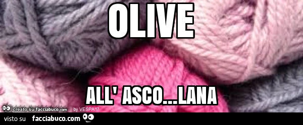 Olive all' asco&hellip; lana