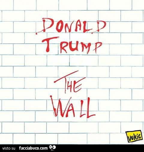 Donald Trump. The Wall