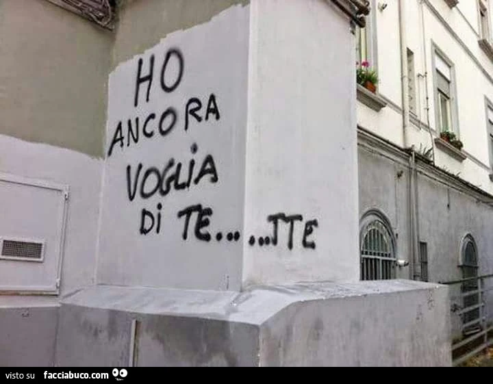Ho ancora voglia di te&hellip; tte