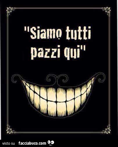 Siamo tutti pazzi qui