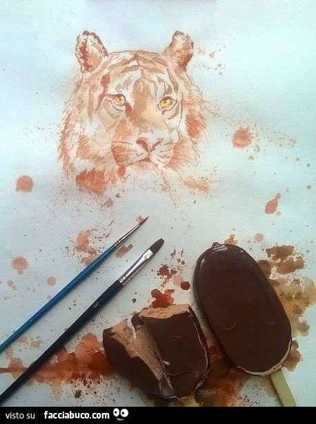 Disegno con i gelati