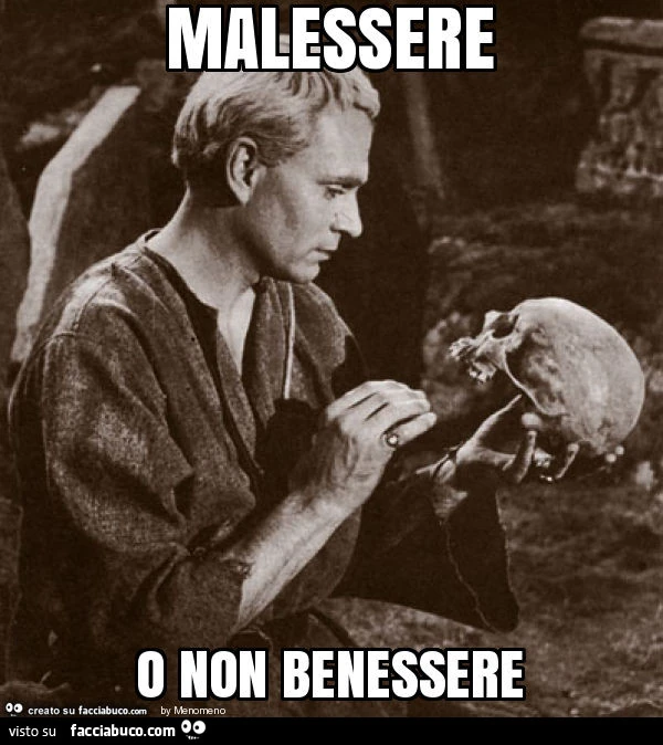 Malessere o non benessere