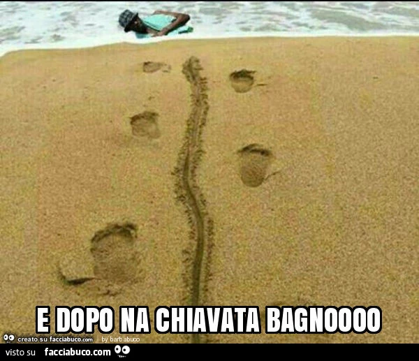 E dopo na chiavata bagno. Il negro di whatsapp al mare